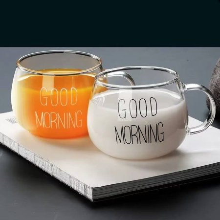 مج زجاج GOOD MORNING