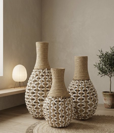 طقم فازات قش